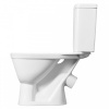 Унитаз-компакт напольный с бачком Santek Уно 1WH501613 белый с сиденьем микролифт каскадный смыв