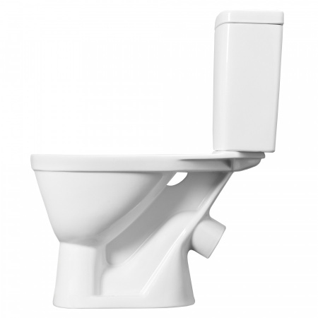 Унитаз-компакт напольный с бачком Santek Уно 1WH501613 белый с сиденьем микролифт каскадный смыв