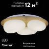 Люстра потолочная Reluce 10009-0.3-60W AEROLITE