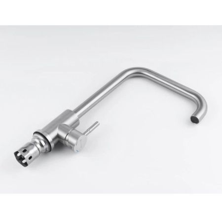 Смеситель для кухни Knotlor STREAMLINE SS-01/1 на мойку нержавеющая сталь