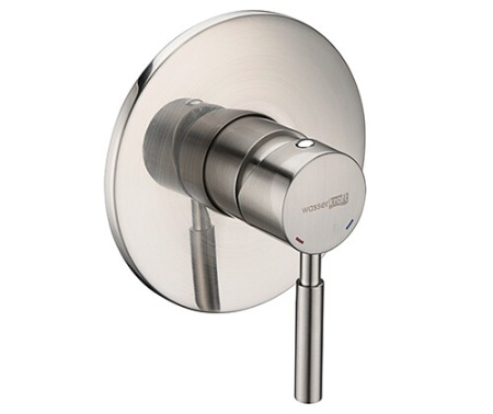 Смеситель для душа WasserKRAFT Wern 4200 4251 встраиваемый никель