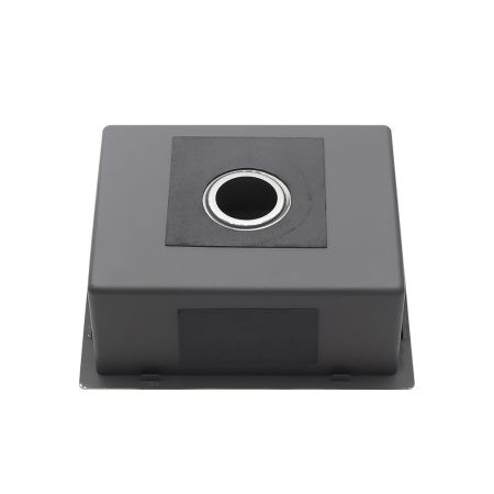 Кухонная мойка Melana ProfLine MLN-R5045H+дозатор 50х45 цвет серый поверхность матовая