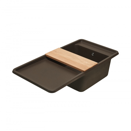 Кухонная мойка Aquaton Беллис 1A725132BS280 97х51 цвет коричневый