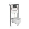 Инсталляция с кнопкой + унитаз Ceramica Nova Balance/New day CN3005_121002MB