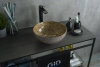 Раковина керамическая Gid Esfera 54437 30х30 накладная цвет многоцветный без отверстий под смеситель
