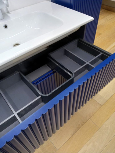 Тумба с раковиной Orka Moonlight 5001498 91х51х51 цвет синий матовый - фото 5