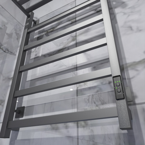 Полотенцесушитель Altasan ПарусПроф ПарусПроф8050ПГ подвесной 53х80 электрический графит - фото 4