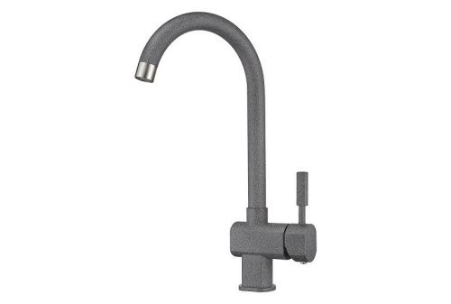 Смеситель для кухни Granula 31-ST, ГРАФИТ на мойку серый