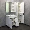 Зеркало-шкаф Comforty Модена М 00-00001640CF 80х80 подвесной цвет белый