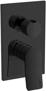 Смеситель для душа Paffoni Tilt TI018NO/M встраиваемый в стену черный