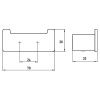 Крючок Emco Loft 0575 133 02
