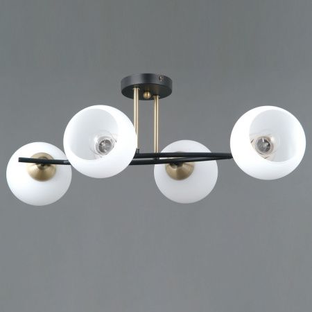 Люстра потолочная Illumico IL0798-4CSQ-25 BK AB TRENTO