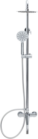 Душевая стойка Allen Brau Eclipse 5.E1007-00 настенная цвет хром