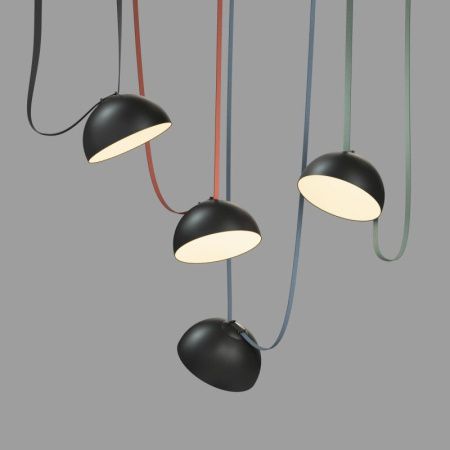 Трековый однофазный светильник Denkirs Belty flow (Белты флов) DK5563-BK