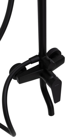 Душевая стойка Allen Brau Eclipse 5.E1007-31 настенная цвет черный Душевая стойка Allen Brau Eclipse 5.E1007-31 настенная цвет черный