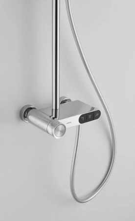 Душевая стойка Arrow AMG13SH868ACP настенная цвет хром с термостатом