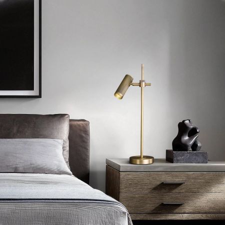 Настольная лампа Delight Collection Table lamp (Табле Ламп) MT8906-1T antique brass