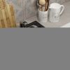 Кухонная мойка Uperwood ECON UPD-404 4910201226 45х50 цвет черный поверхность матовая