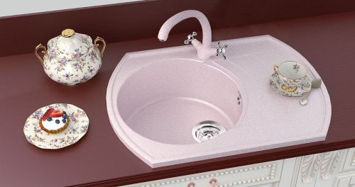 Смеситель для кухни Ulgran Classic U-013-342 на мойку графит - фото 2