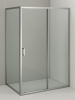 Душевой уголок Orange E23-13090TCR 130х89 стекло прозрачное профиль хром глянцевый без поддона