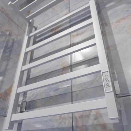 Полотенцесушитель Altasan ПарусПроф ПарусПроф8050ПБМ подвесной 53х80 электрический белый матовый - фото 4