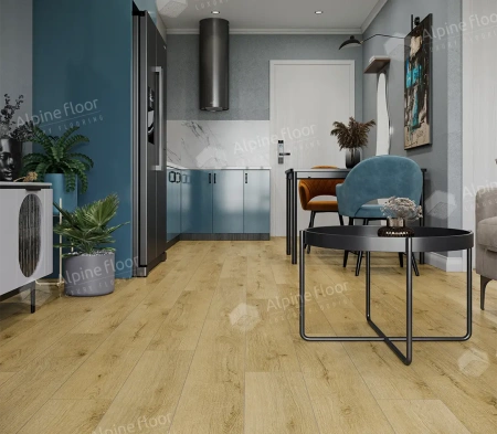 SPC ламинат Alpine Floor Eclipce Super Matt ECO 21-7 Умбра толщина 0.4 см 43 класс 1220х183