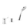 Смеситель Gessi Rilievo 59043#031 на борт ванны хром