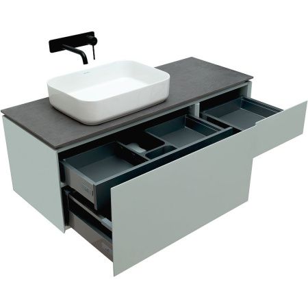Тумба под раковину Allen Brau Infinity 1.21006.PWM 120х50 подвесная цвет зеленый