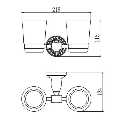 Стакан Savol S-006668H - фото 3