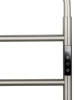 Полотенцесушитель электрический Wonzon & Woghand Wismar WW-AL202-BR 50х90 никель