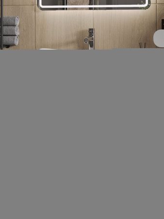 Тумба под раковину Orange Otto Ot-75TuMDF 80х40 подвесная цвет белый