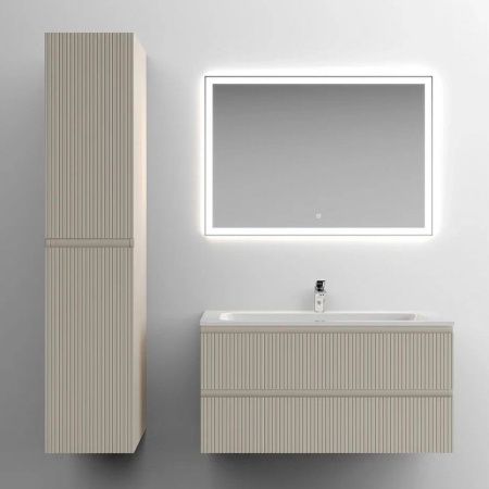 Тумба под раковину Sancos SNOB T SNT100CE 100х40 подвесная цвет бежевый