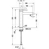Смеситель Duravit Circle CE1030002C10 на раковину хром