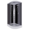 Душевая кабина Niagara Classic 35121433LG 120х80 асимметричная с крышей ориентация левая