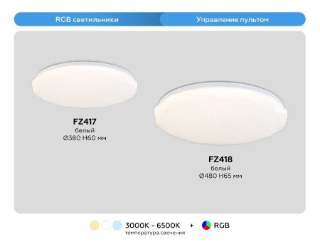 Светильник потолочный Ambrella Light Dance (Данце) FZ417