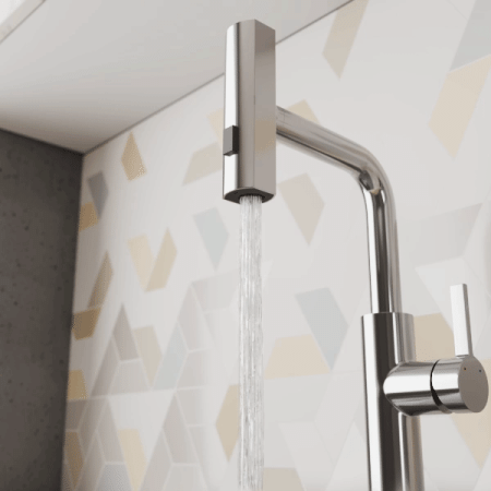 Смеситель для кухни Rush Tinos TI3732-18 на столешницу сатин