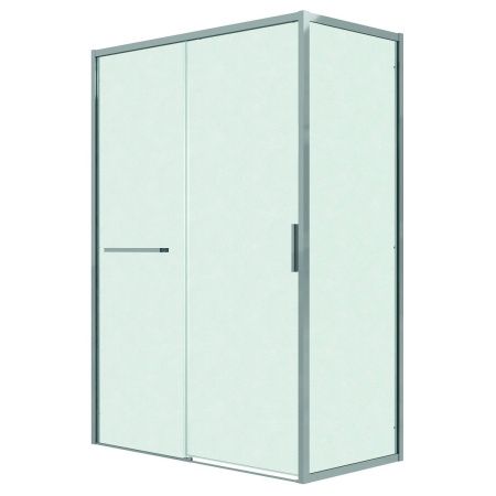 Душевая перегородка Grossman Style 200.K33.05.70.10.02 70х195 стекло текстурное профиль хром