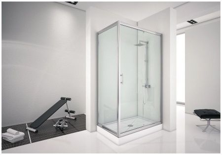 Душевой уголок Aquanet Alfa NAA1131 1600900 160х90 стекло прозрачное профиль хром без поддона