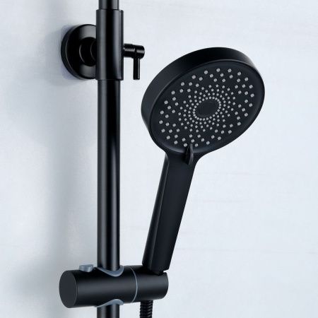 Душевая лейка Bond Circle B01-9788 цвет черный