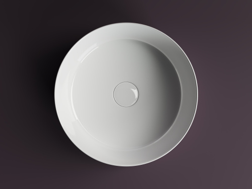 Раковина из сантехнического фарфора Ceramica Nova ELEMENT 36 см CN6032 накладная цвет белый - фото 5
