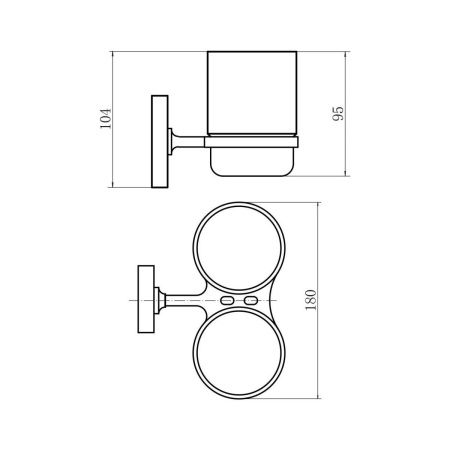 Стакан Fashun A1908