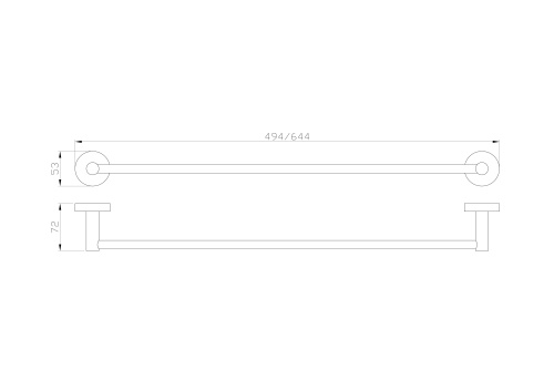 Полотенцедержатель Wonzon & Woghand Easy WW-8112 - фото 2