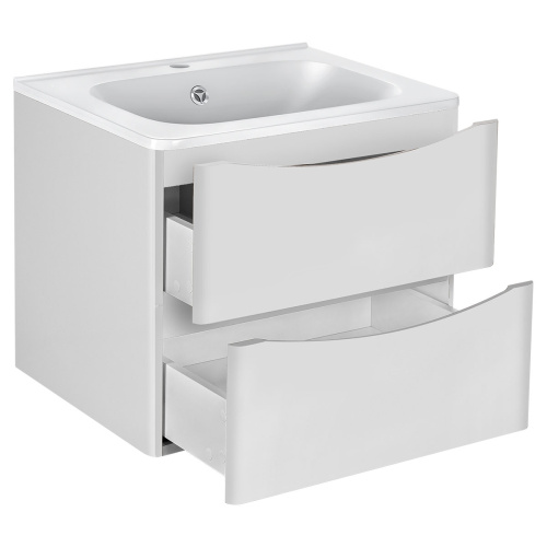 Тумба под раковину Vincea Paola VMC-2P600GW 58.9х46.6х50 - фото 4