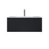 Тумба под раковину Uperwood Parma Premium 3930205467 90х50 подвесная цвет черный