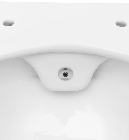 Чаша унитаза подвесная Allen Brau Liberty 4.33009.20 цвет белый без сиденья безободковая каскадный смыв