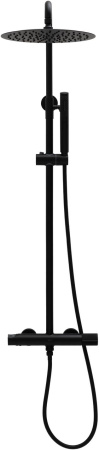 Душевая стойка Allen Brau Liberty 5.33007-31 настенная цвет черный