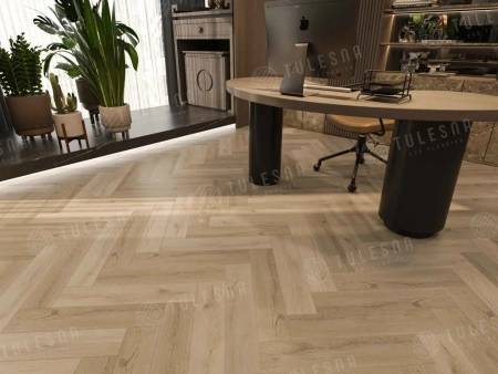 SPC ламинат Tulesna Art Parquet 1005-5 Caldo толщина 0.4 см 43 класс 600х125
