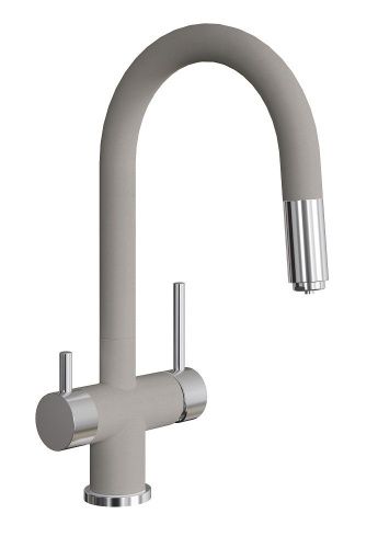 Смеситель для кухни Florentina Маэстро 337.03Н.2123.305 на мойку серый