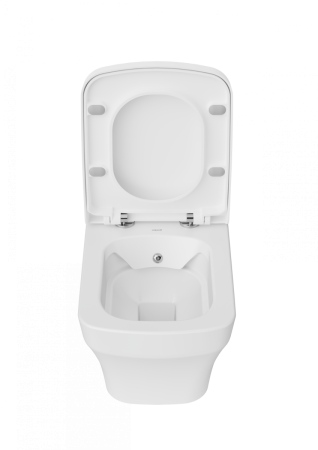 Чаша унитаза подвесная Creavit Solo SO321-00CB00E-0000 цвет белый без сиденья смыв торнадо