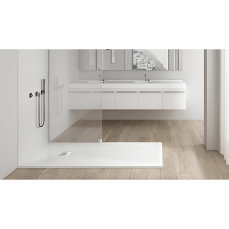 Душевой поддон из искусственного камня RGW Stone Tray 14152812-01-11 120х80 белый без ножек